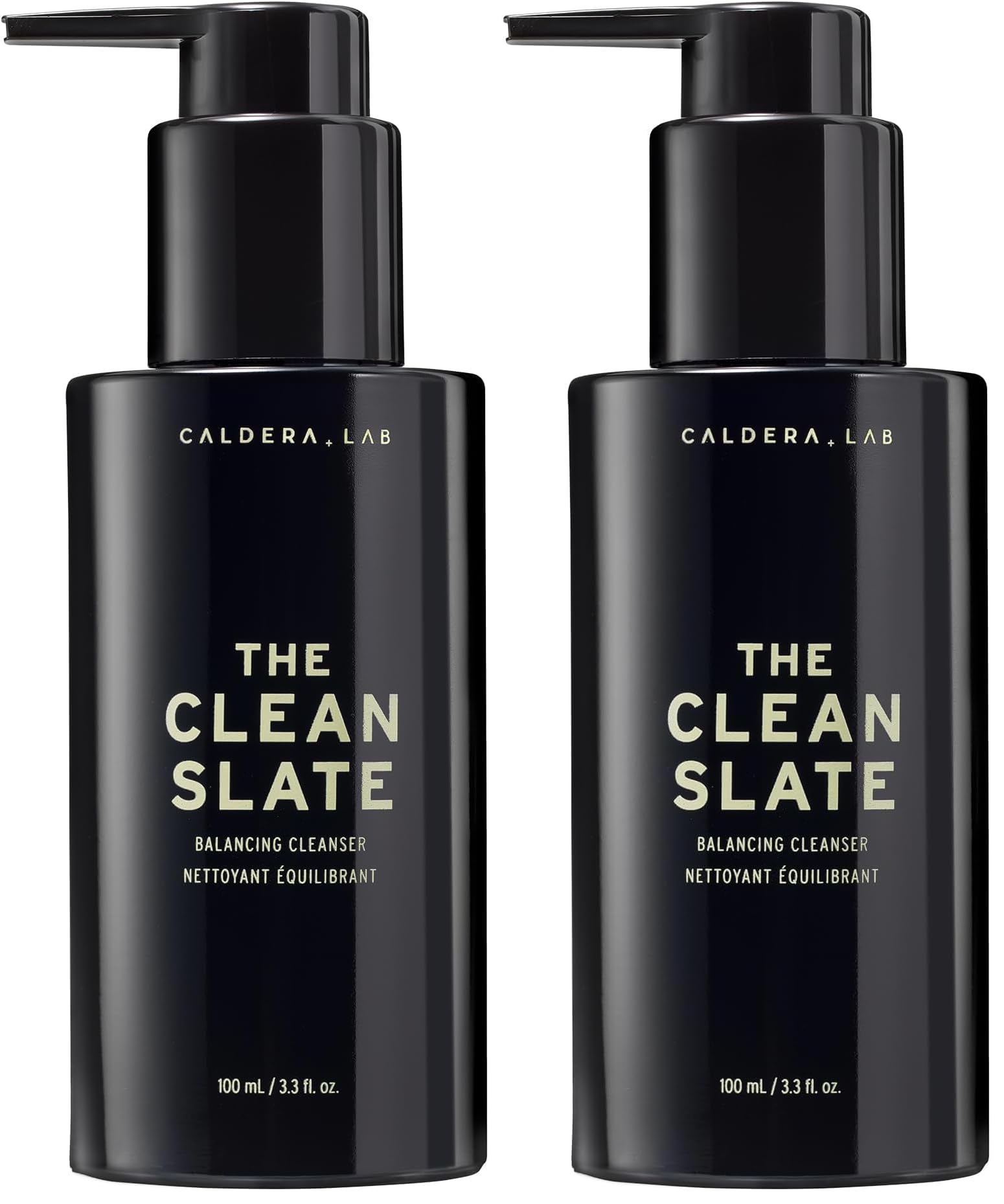 Caldera + Lab The Clean Slate | Men's Organic Foaming Facial Cleanser for Dry, Sensitive, & Normal Skin – Vegan, Natural & Antioxidant Packed Exfoliating Face Wash