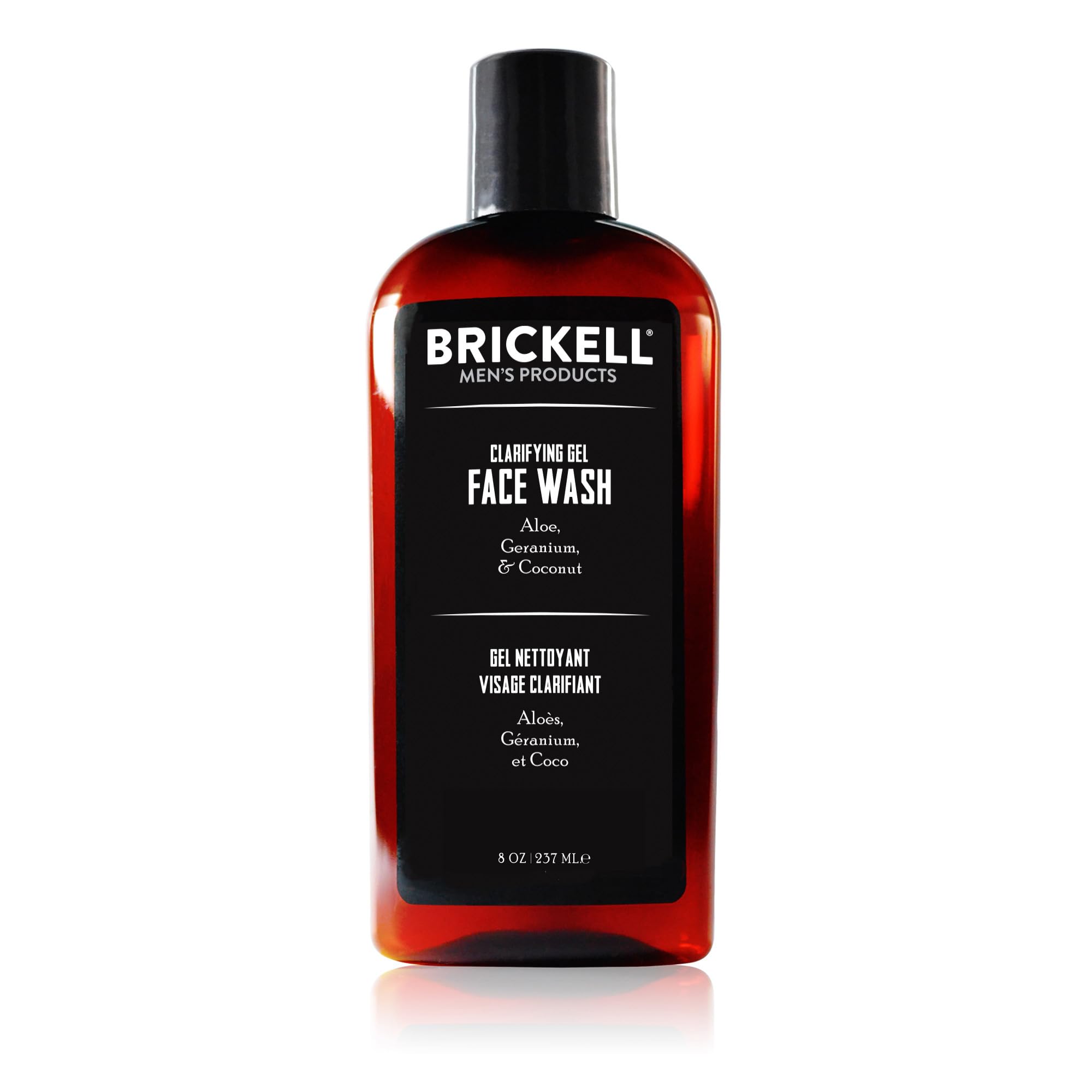 Brickell Men's Clarifying Gel Face Wash for Men