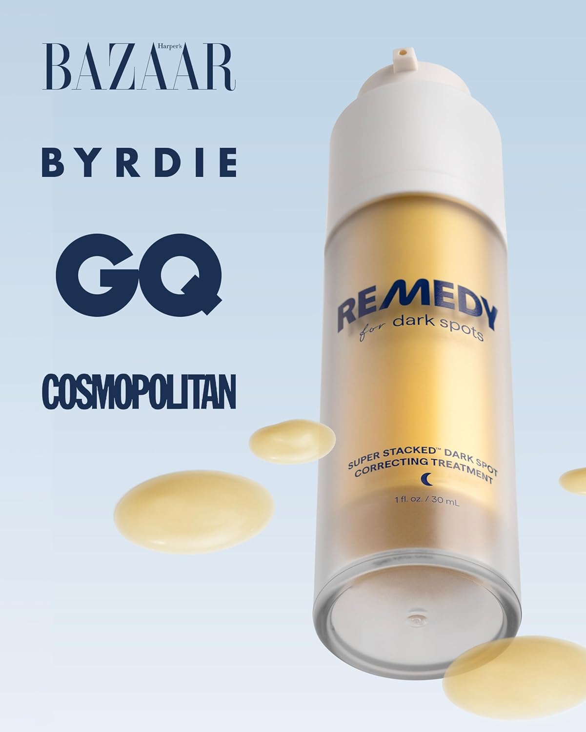 Remedy Science Advanced Night Treatment for Dark Spots in a sleek jar, designed to reduce dark spots and even skin tone.