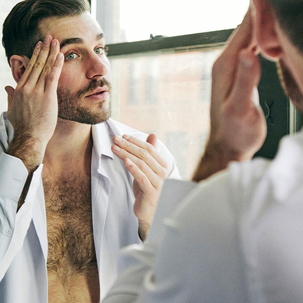 Brickell Men's Anti Aging Hyaluronic Acid Serum for Face