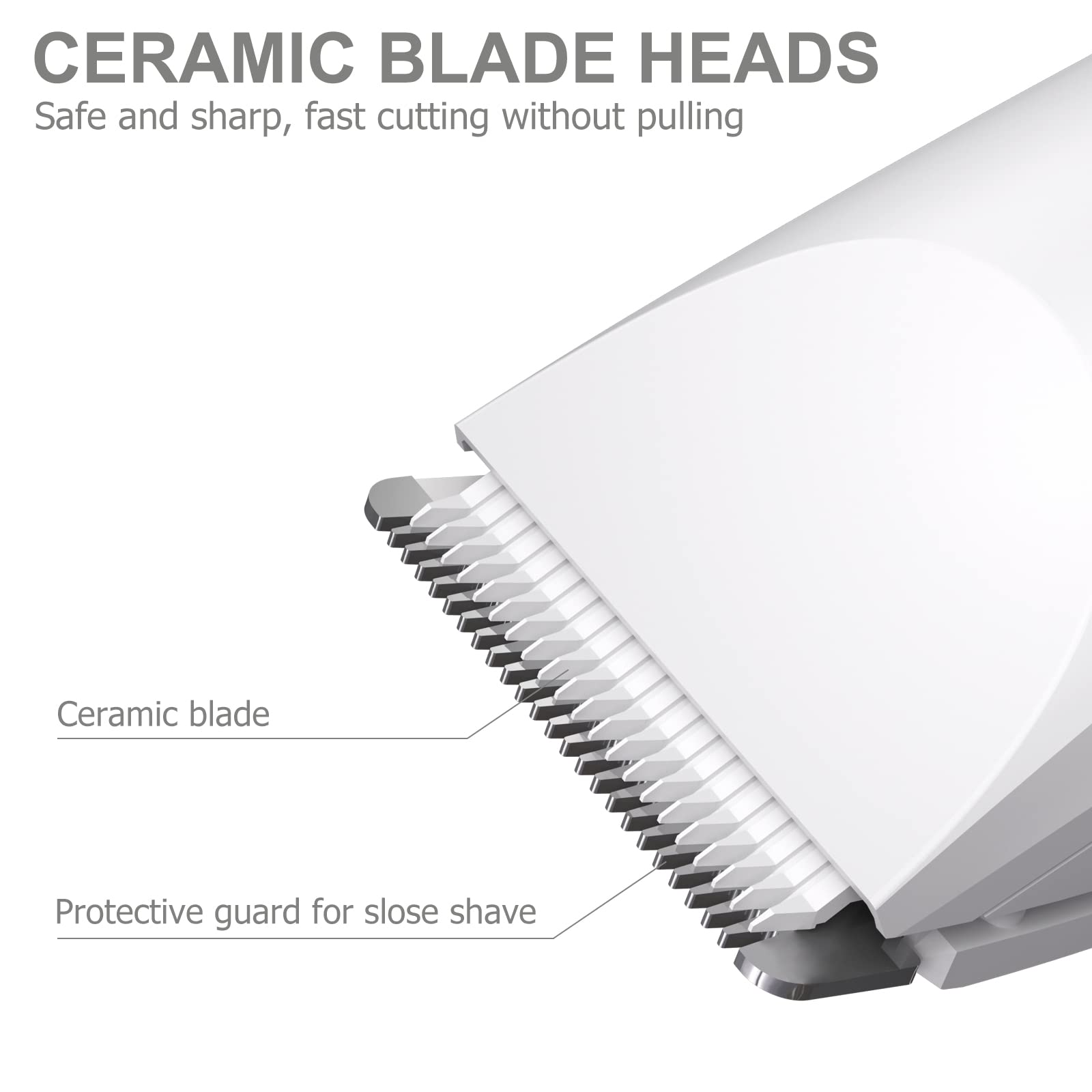 Bayleez OLOV Electric Body Hair Trimmer shown with sleek design and adjustable trimming head for easy grooming.