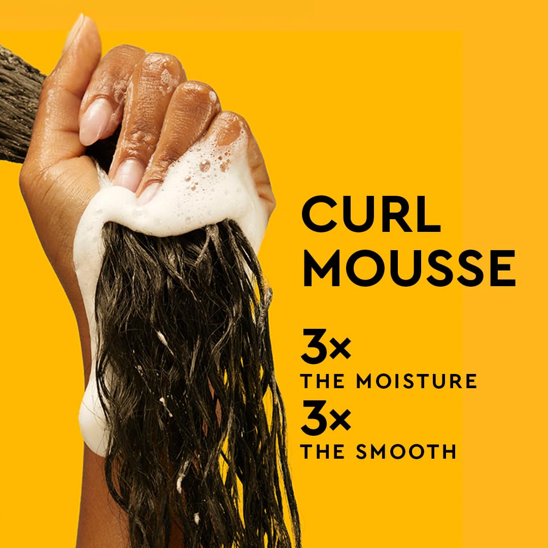 Pattern Beauty Curl Mousse bottle with pump dispenser, designed for defining and enhancing natural curls and waves.
