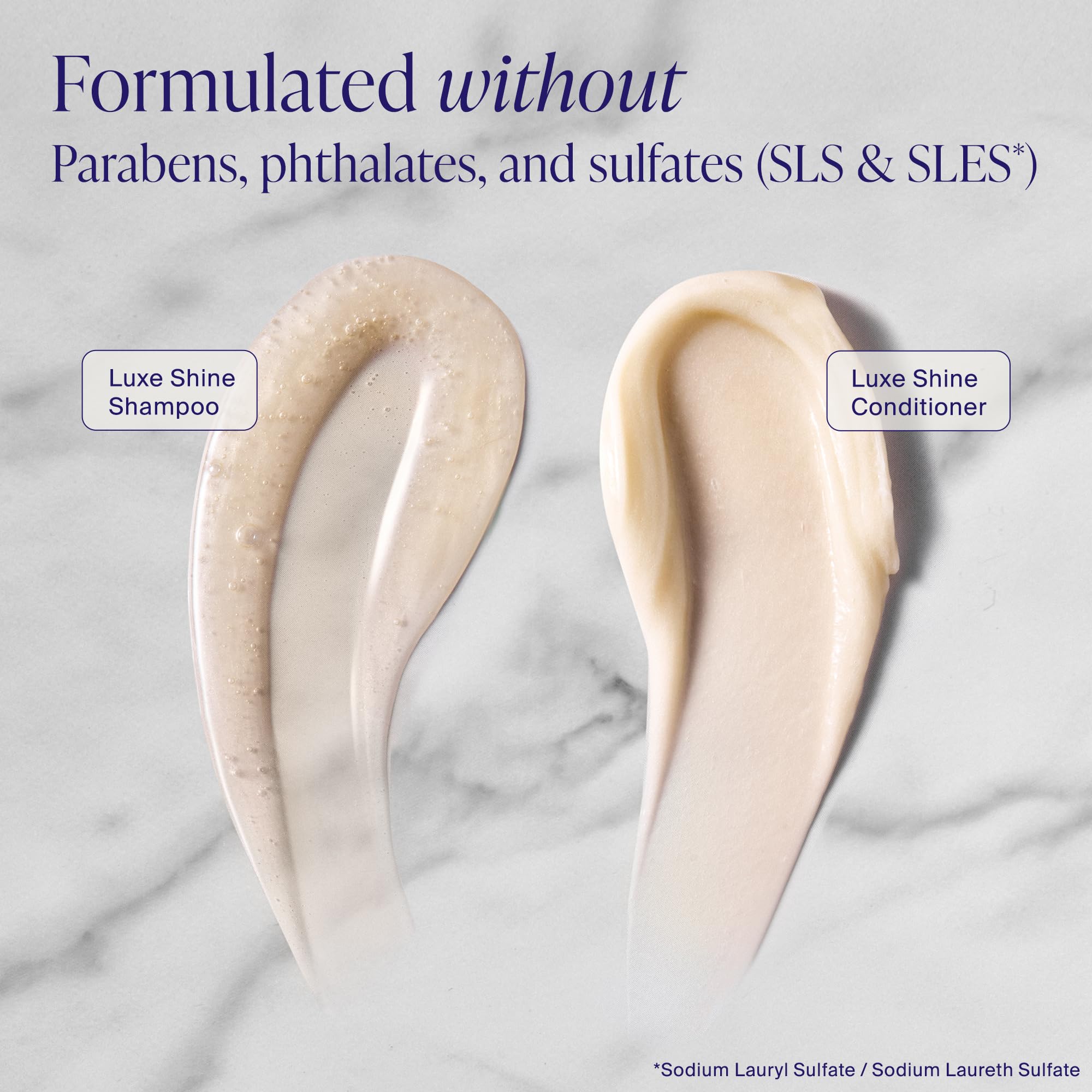 Kenra Kerna Platinum Luxe Shine Shampoo bottle with sleek silver packaging and pump dispenser, showcasing a luxurious hair care product.