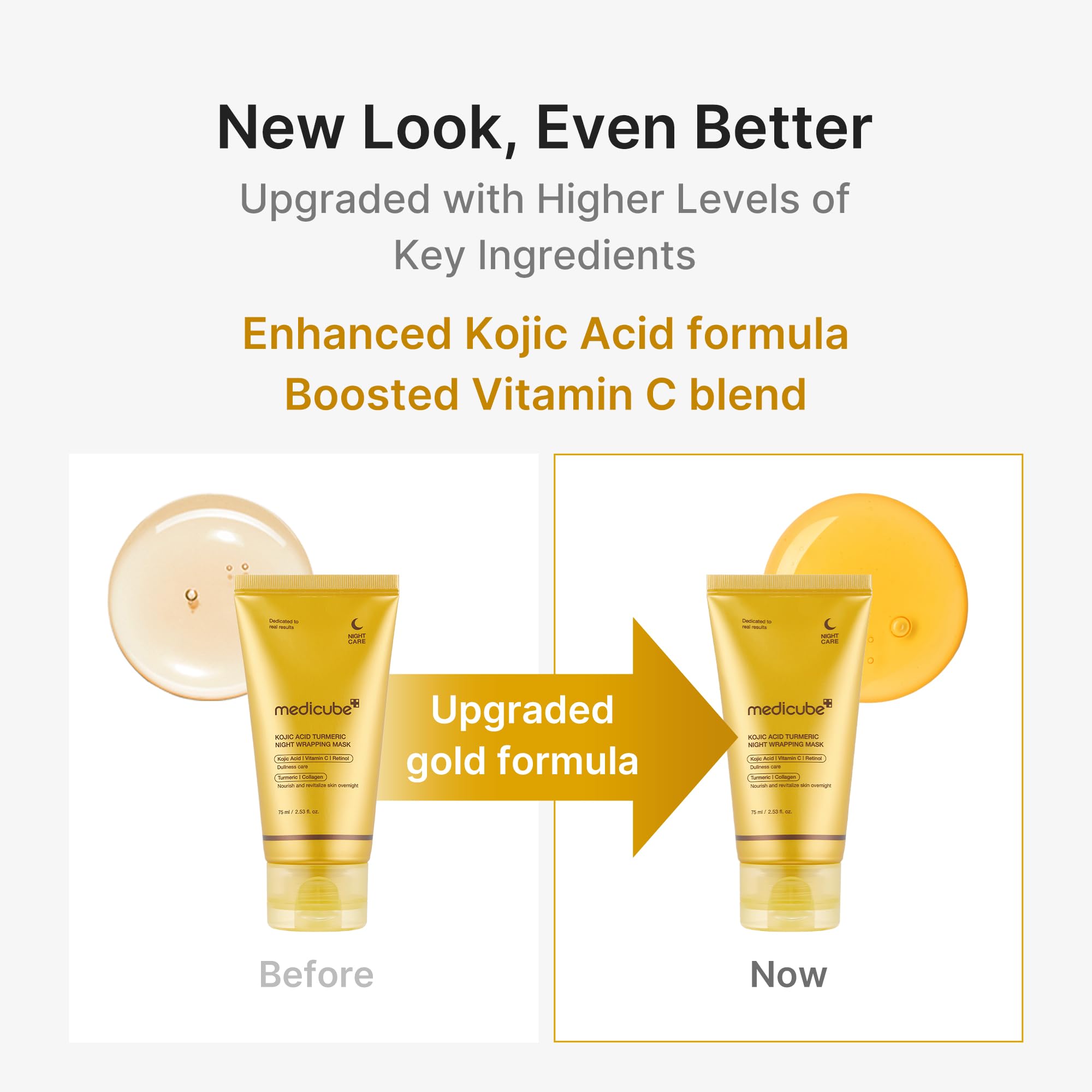 Medicube Collagen Wrapping Mask, overnight peel-off facial mask with hydrating and firming benefits, shown in the image.