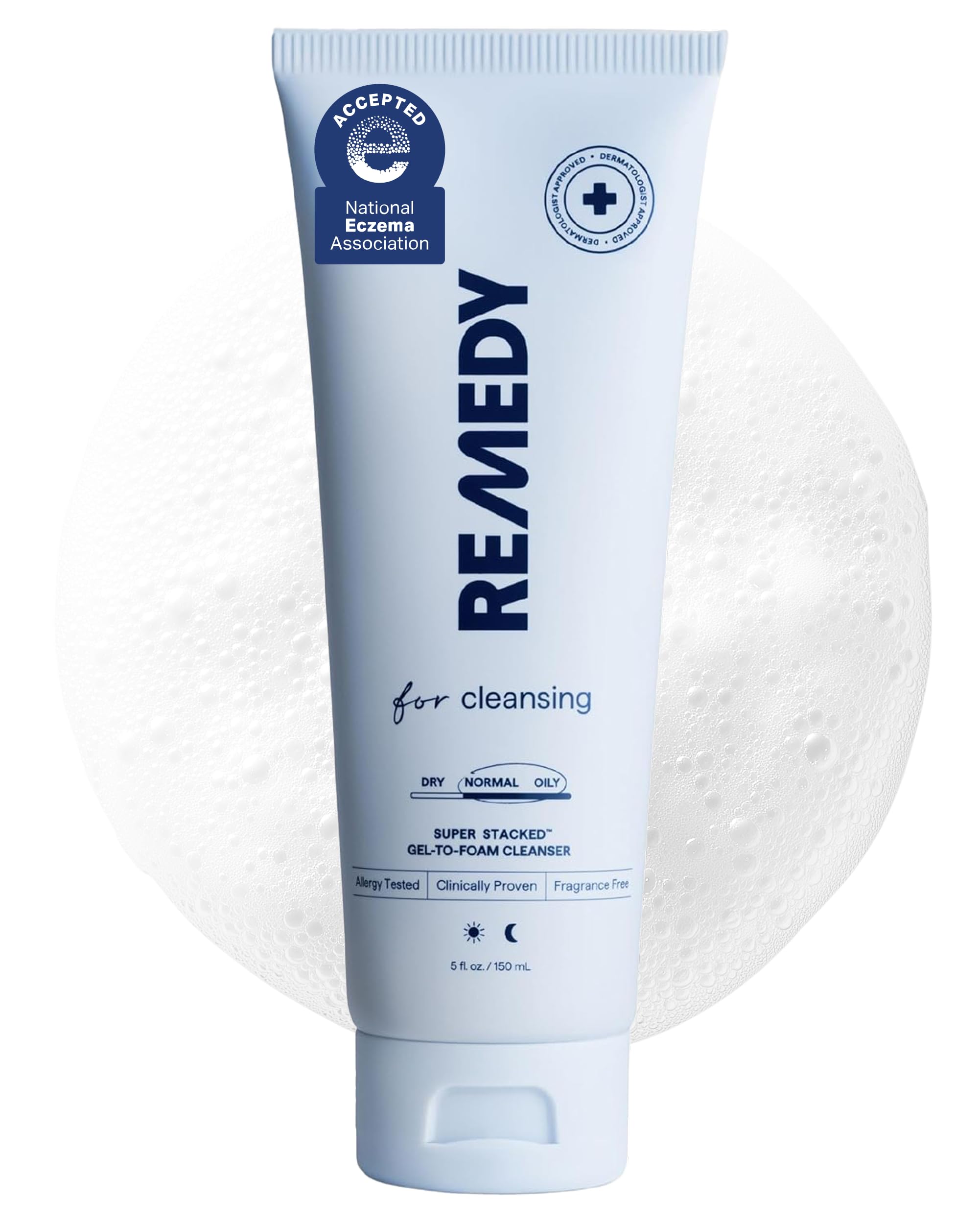Remedy Lightweight Cleansing Gel-to-Foam Cleanser