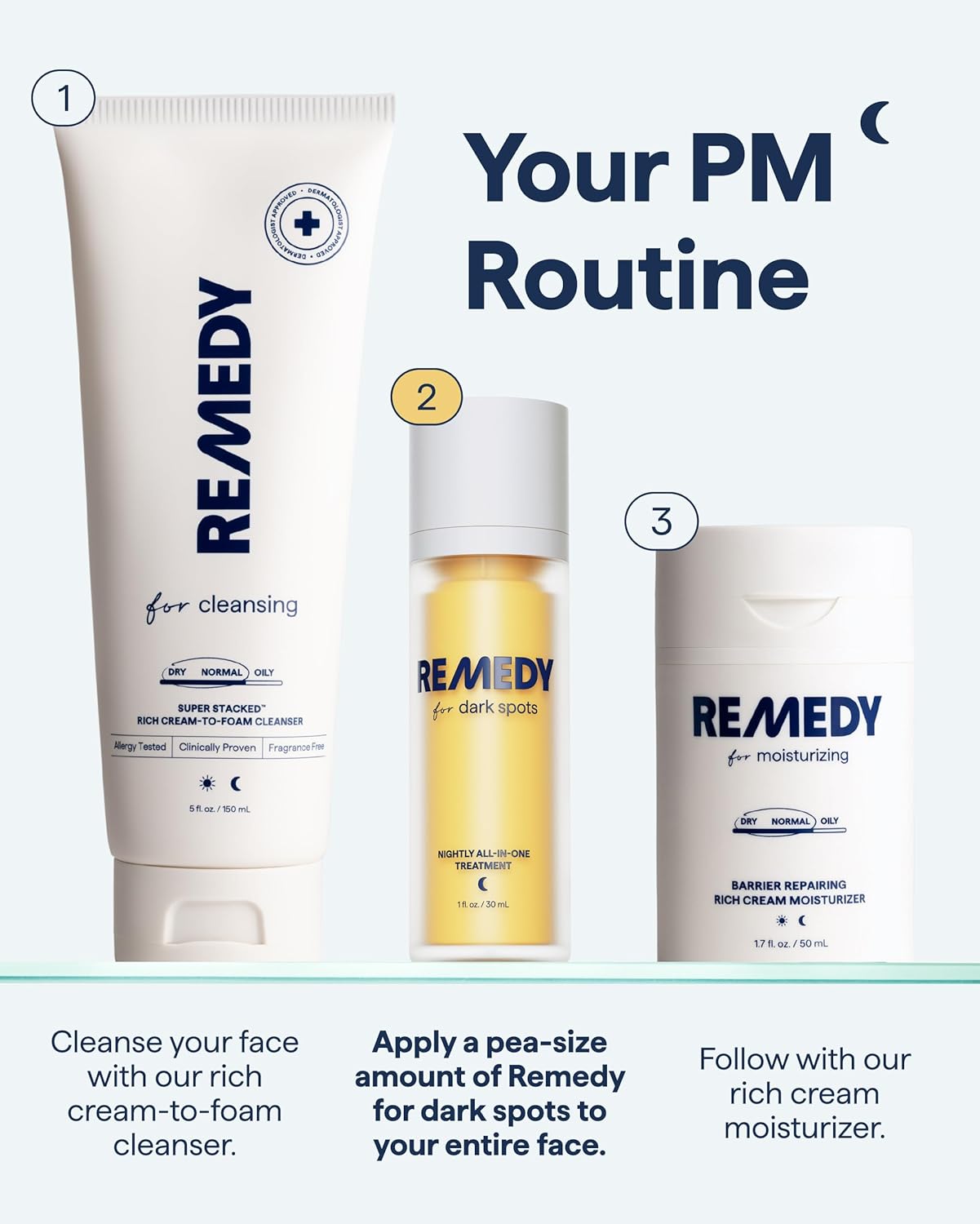 Remedy Science Advanced Night Treatment for Dark Spots, calming formula in a sleek skincare jar, designed to reduce pigmentation.