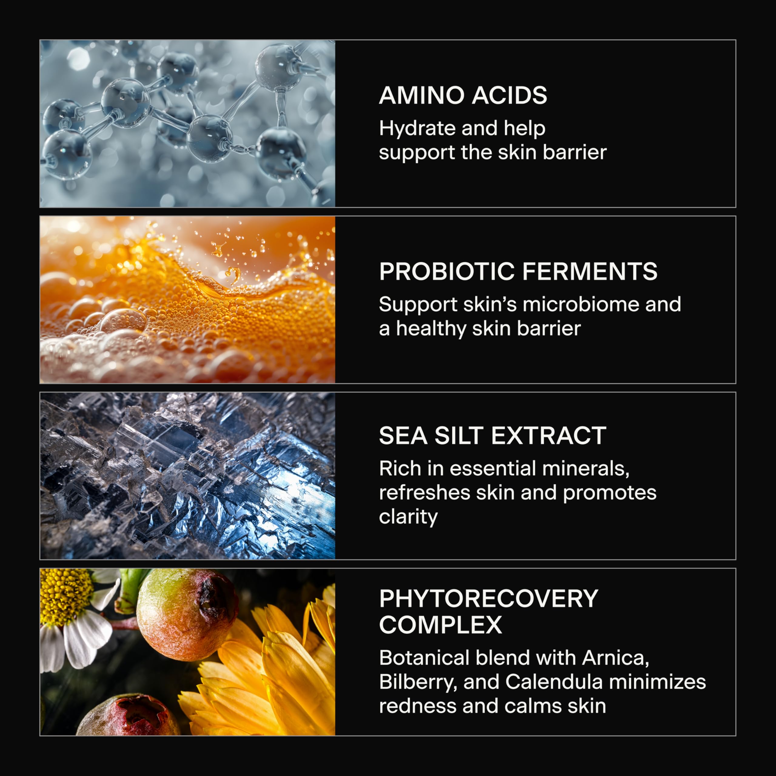 Caldera + Lab The Clean Slate | Men's Organic Foaming Facial Cleanser for Dry, Sensitive, & Normal Skin – Vegan, Natural & Antioxidant Packed Exfoliating Face Wash