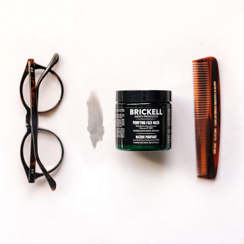 Brickell Men's Purifying Charcoal Face Mask Skin Care Product