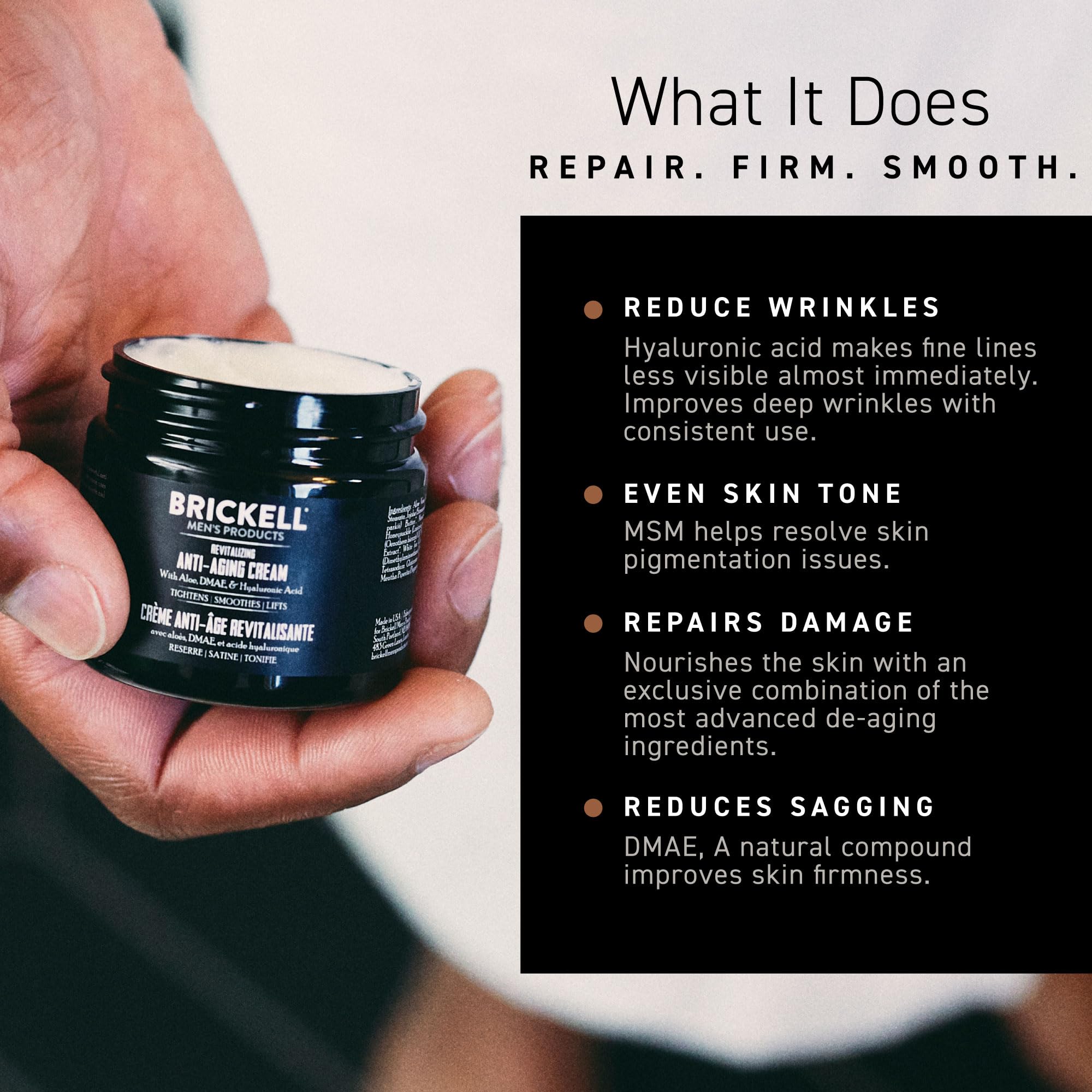 Brickell Men's Revitalizing Anti-Aging Cream For Men